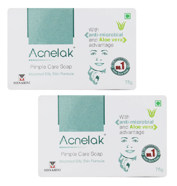 Acnelak Soap 75gm Pack Of 2