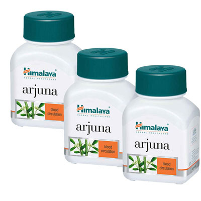 Himalaya Arjuna Caps 60s pack of 3