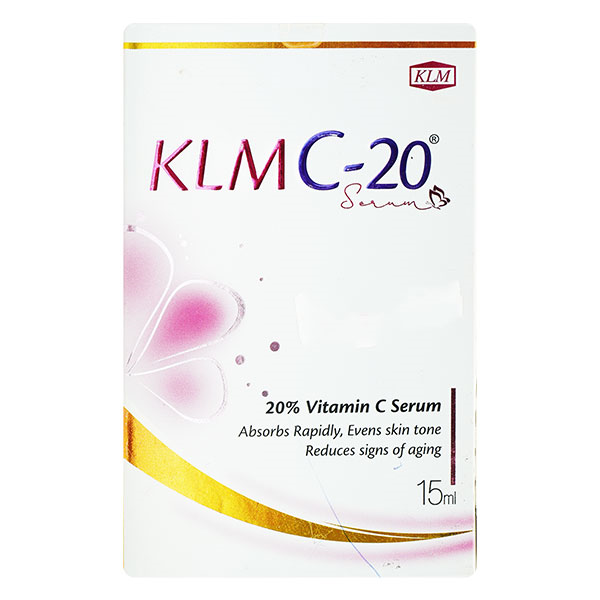 Klm C 20 Serum 15ml  Pack Of 2