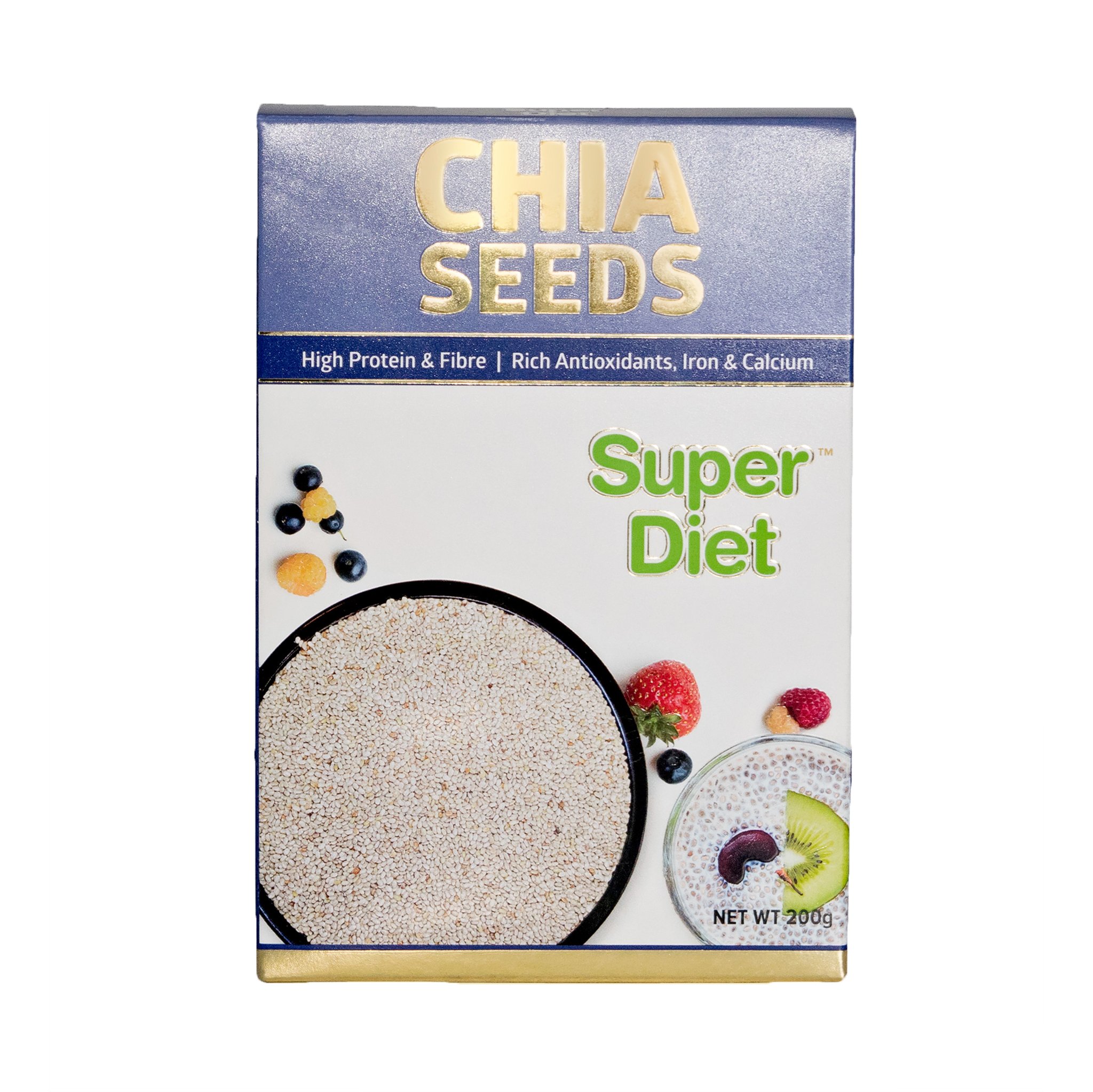 Super Diet Chia Seeds - 200 gm Pack Of 2
