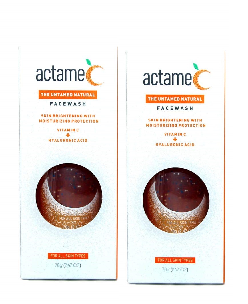 Actame C Face Wash 70gm  Pack Of 2