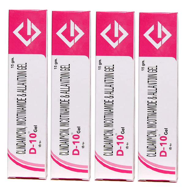 D-10 Gel 15gm Pack Of 4