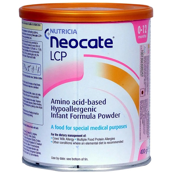Nutrica Neocate LCP Infant Formula Powder for 0 to 12 Months Baby 400gm Tin