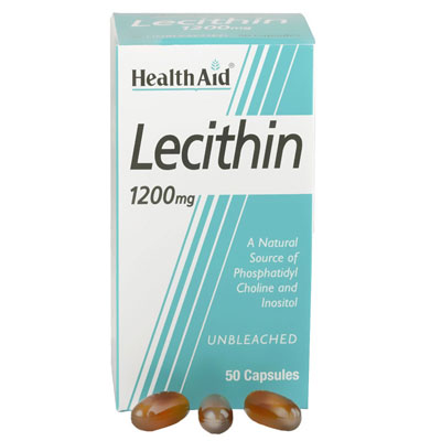 Health Aid Lecithin 1200mg 50Caps