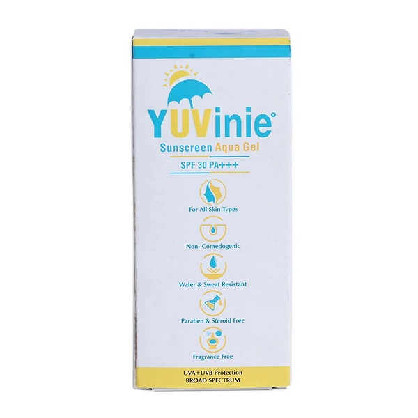 Yuvinie Sunscreen Aqua Gel 50gm