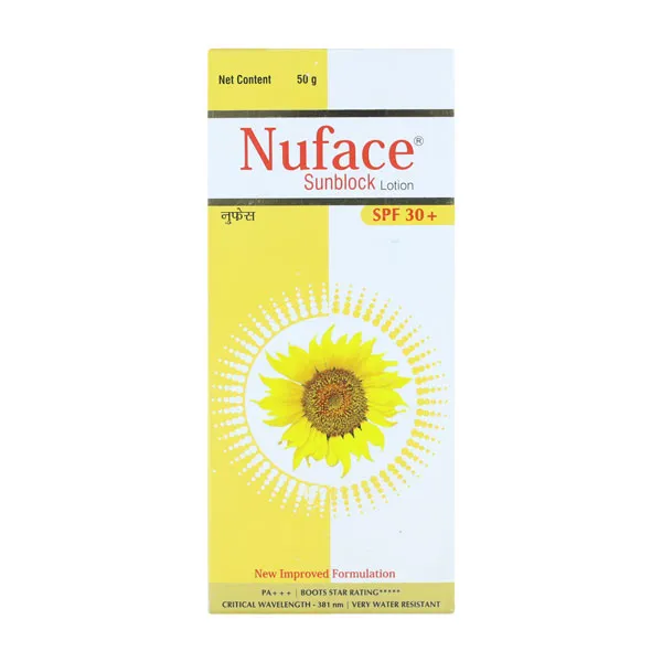 Nuface Sunblock Lotion 50gm 