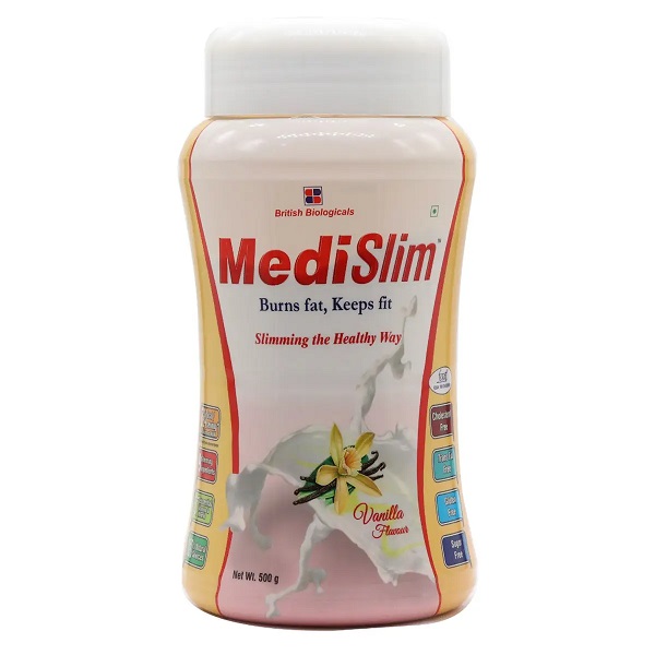 Medislim Vanilla Flavour Powder 500gm