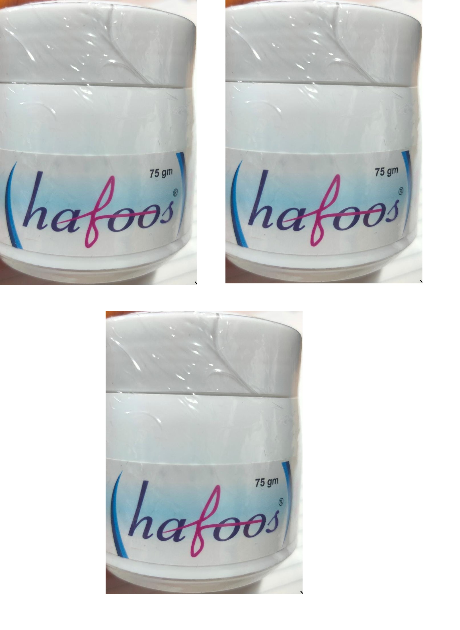 Hafoos Cream 75 gm pack of 3