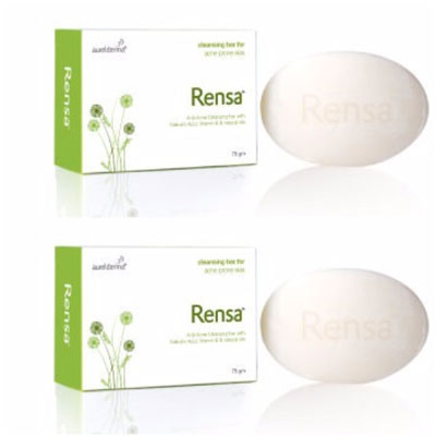 Rensa Cleansing bar for Acne prone skin 75gm pack of 4