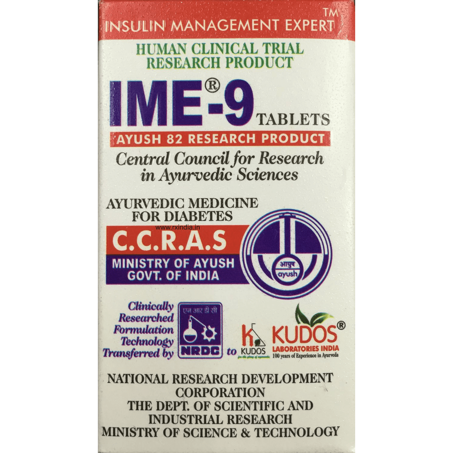  IME9 Insulin management 60 tablets