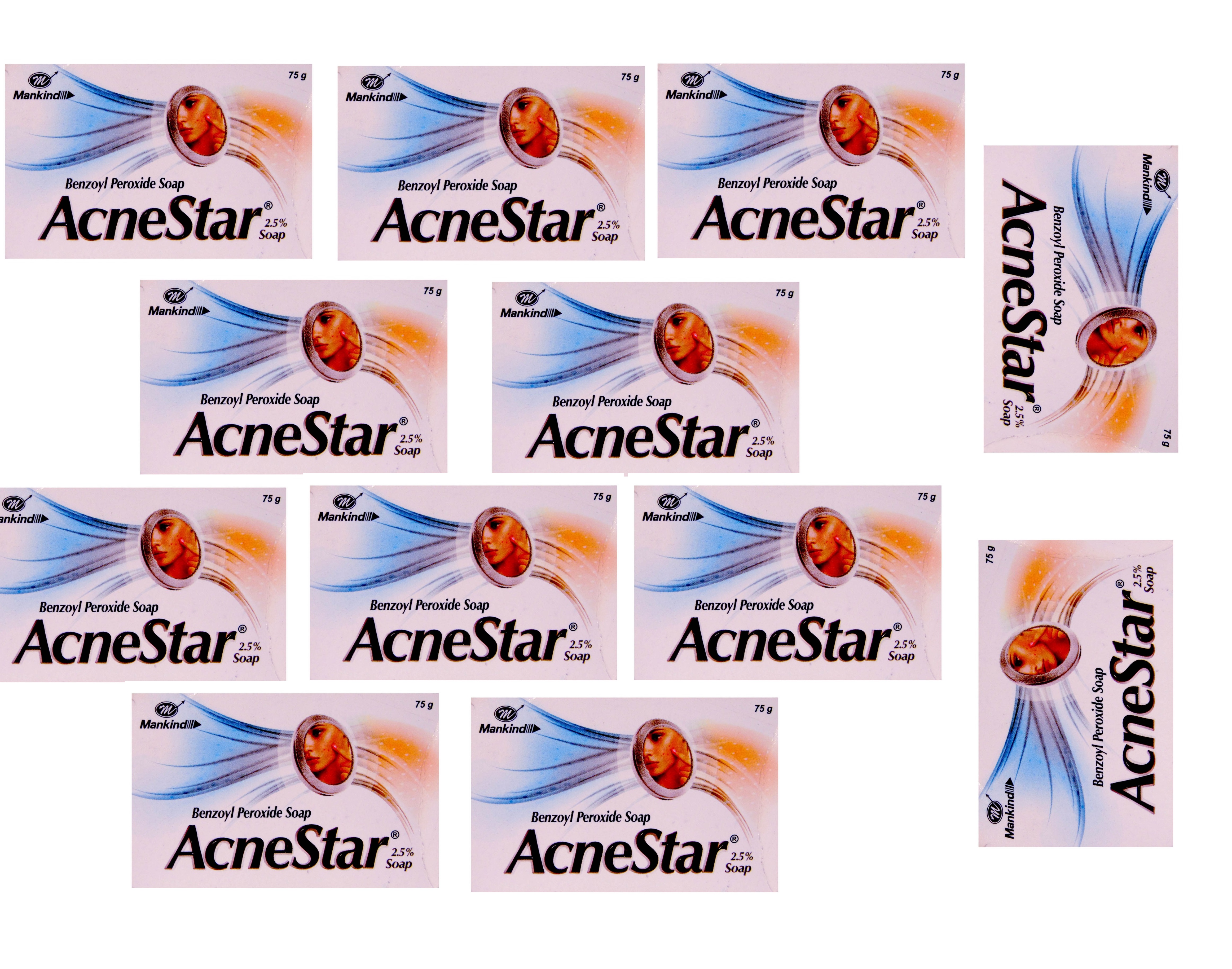  Mankind Acne Star Soap Pack Of 12