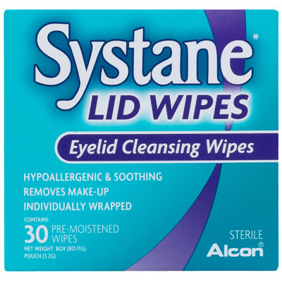 Systane Lid Wipes Eyelid Cleansing 30s
