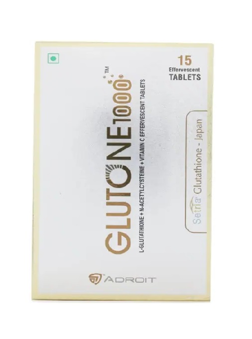 Glutone 1000 Effervescent Tablet 15's