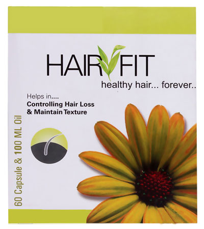 Hair Fit Controlling Hair loss and Maintain Texture 60 Capsule 100 ml Oil