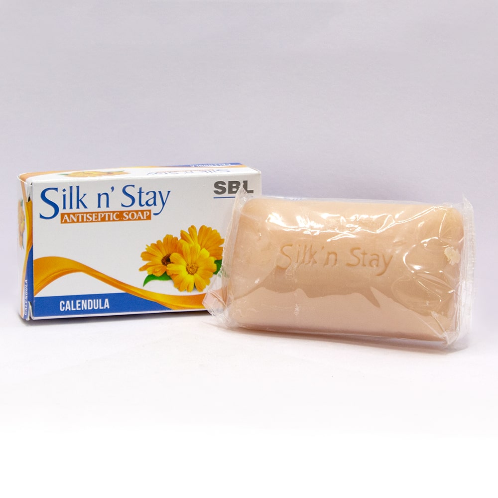 Silk N Stay Antiseptic Calendula Soap 75gm Pack Of 2