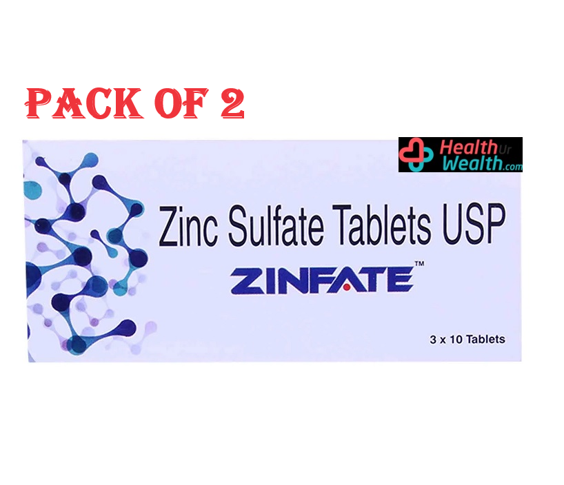 Zinfate Plus 3x10 Tablets Pack Of 2