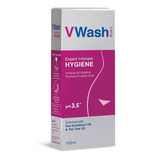 VWash Plus Expert Intimate Hygiene Wash 100ml