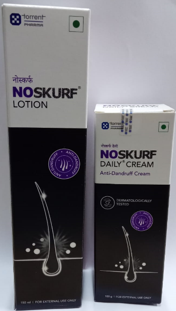 Noskurf Lotion - 150ml With Daily AD Cream - 100gm Combo