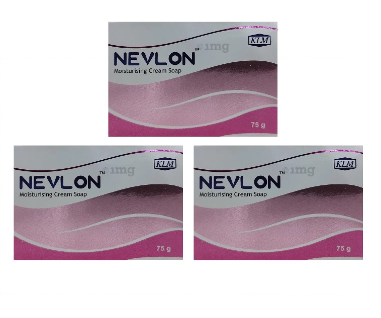 Nevlon Moisturizing Soap 75gm Pack Of 3
