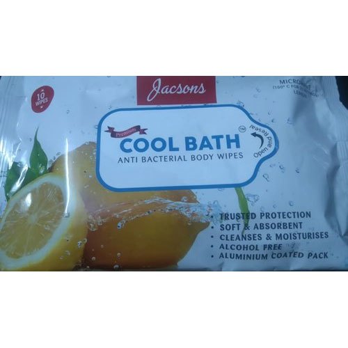 COOL BATH ANTI BACTERIAL BODY WIPES