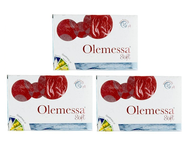 Olemessa Soft Soap 75gm Pack of 3