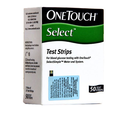 OneTouch Select Simple Strips 50