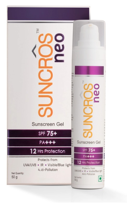 Suncros Neo Spf 75PLUS Sunscreen Gel 50 Gm