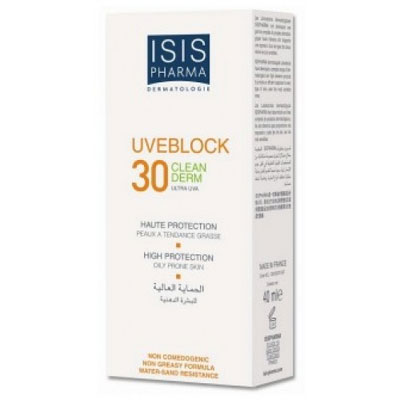 Isis Pharma UVEBLOCK 30 Cleanderm 30spf 40ml