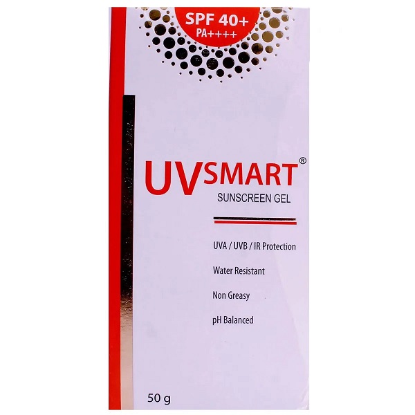 UVsmart SPF 40+ PA++++ Sunscreen Gel 50gm