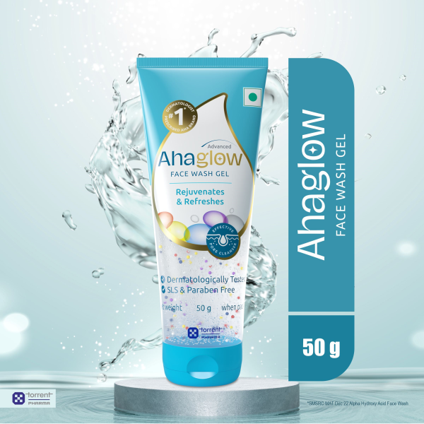 Ahaglow Advanced Face Wash Gel 50gm Pack Of 2