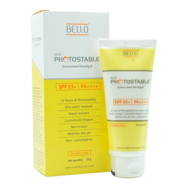 Photostable Spf 55,Plus Sunscreen Emulgel 50gm