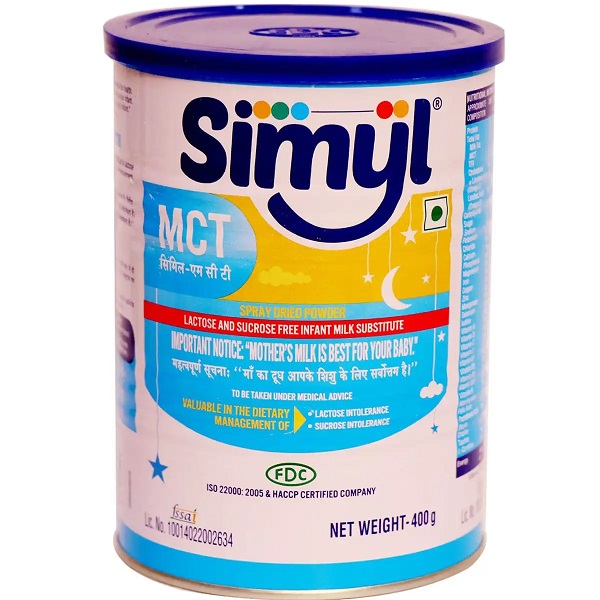Simyl MCT Infant Milk Substitute 400gm Tin