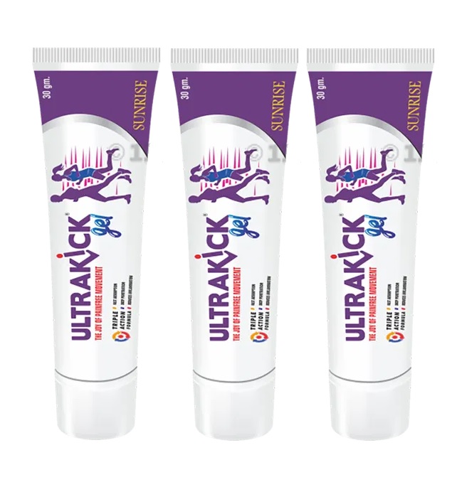 Ultrakick Gel 30gm Pack Of 3