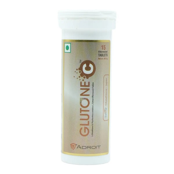 Glutone C Effervescent Tablet 15's