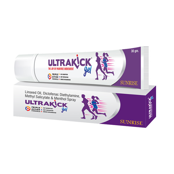 Ultrakick Gel 30gm Pack Of 3