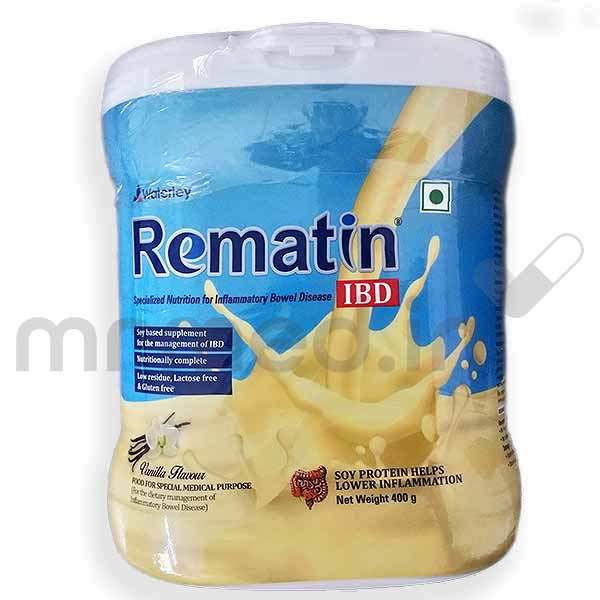 Rematin IBD Powder Vanilla Flavour 400gm