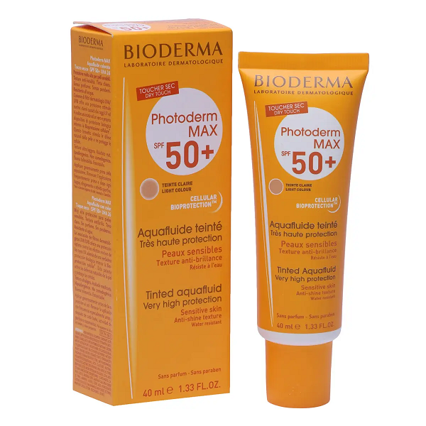 Bioderma Photoderm Max SPF 50+ Tinted Aquafluid Sunscreen 40ml