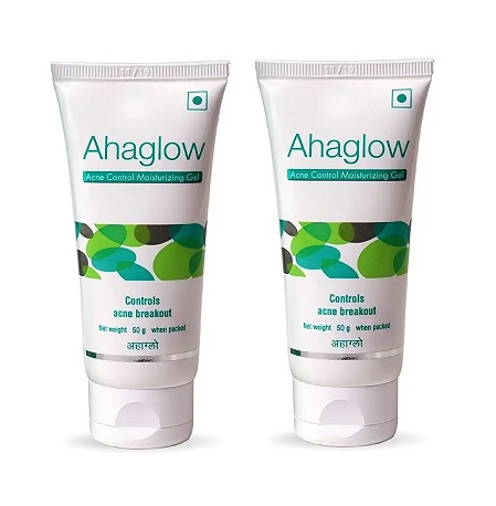 Ahaglow Acne Control Moisturizing Gel 50gm Pack Of 2