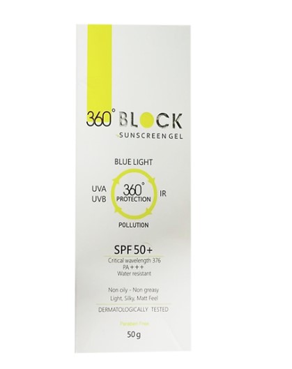  360 BLOCK SPF 50 Sunscreen Gel 50gm