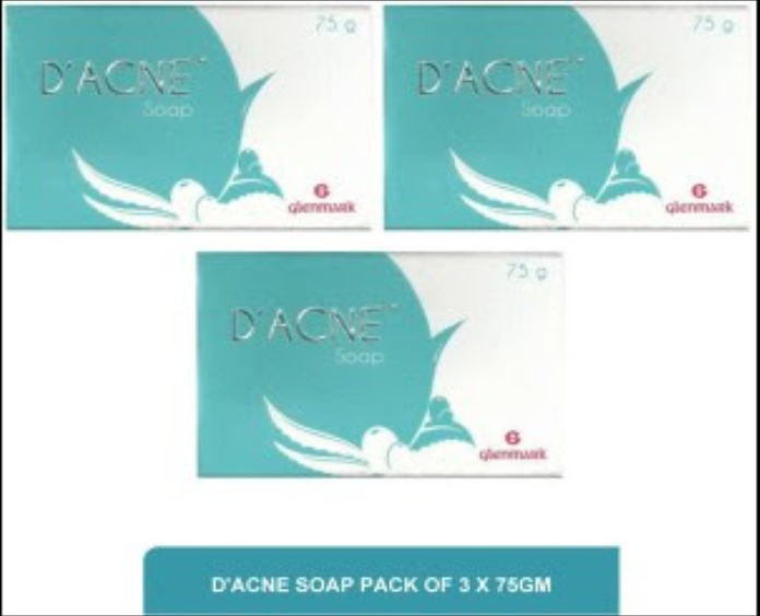 D ACNE soap 75gm pack of 3