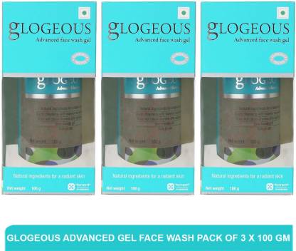 Glogeous Advanced Face Wash pack of 3