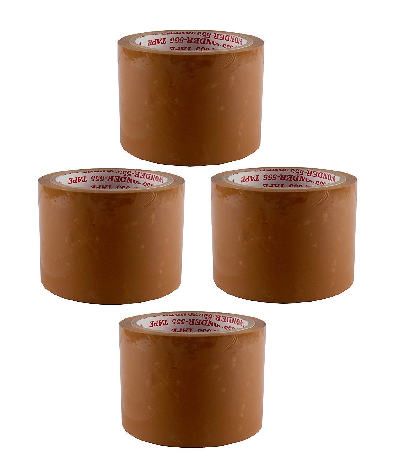 Promepro Brown Tapes 72mmx65Meter (Pack of 4)
