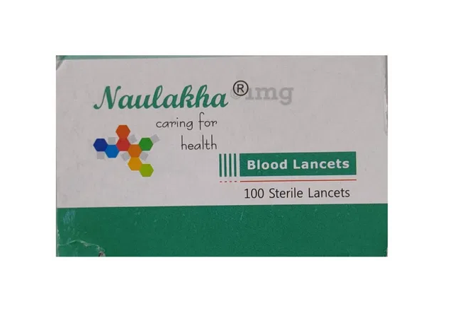 Naulakha Blood Lancet (Only Lancets) Flat Type 30gm 