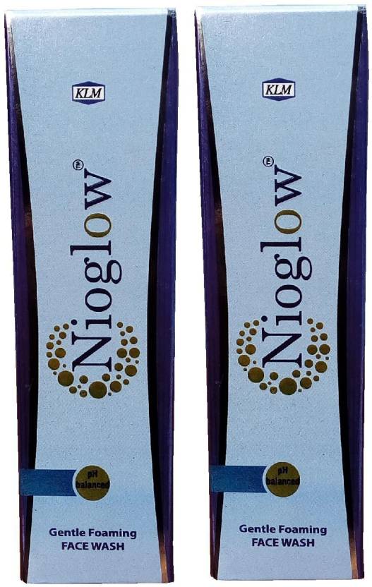 Buy Nioglow Gentle Foaming FACE WASH 120 ml Online HealthurWealth