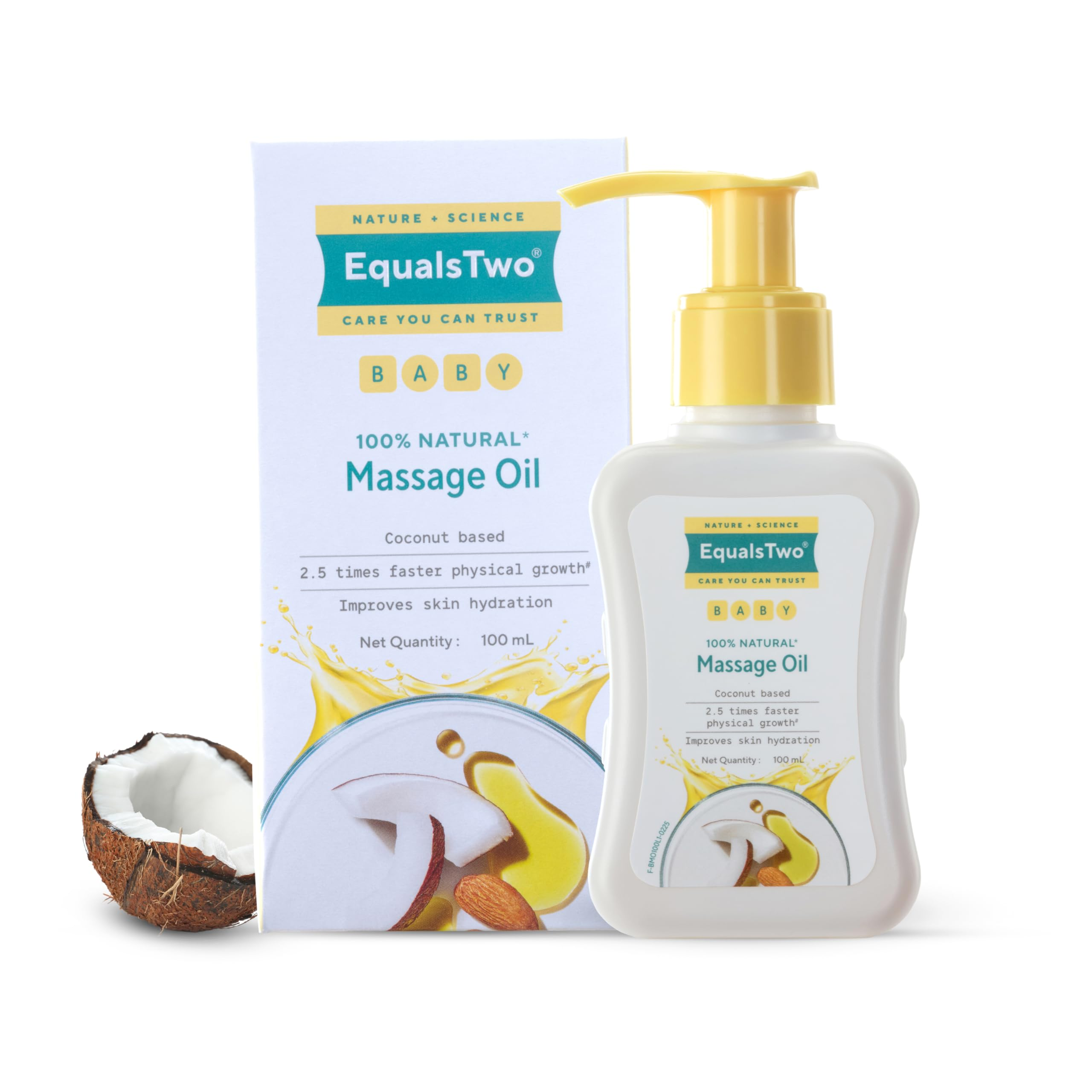 EqualsTwo Baby Massage Oil