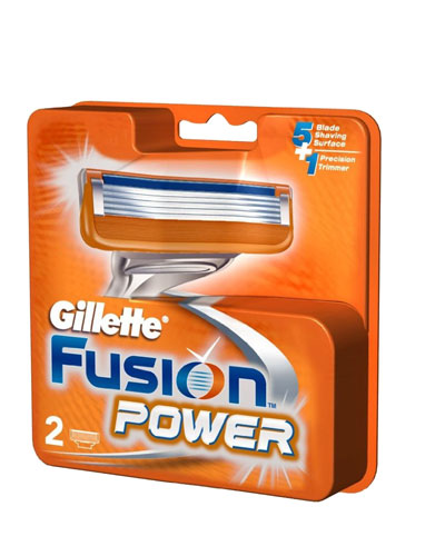 Gillette Fusion Power Blades  2 Cartridges