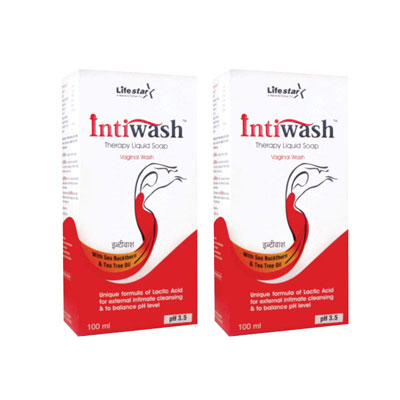 Intiwash 100 ml pack of 2