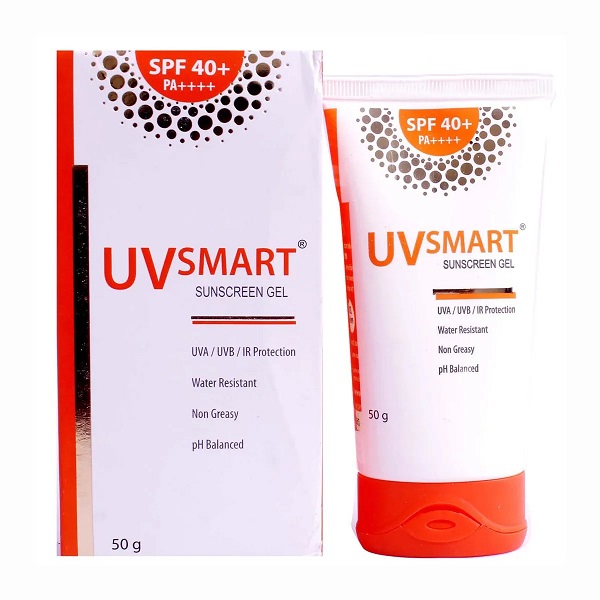 UVsmart SPF 40 Plus Sunscreen Gel 50gm