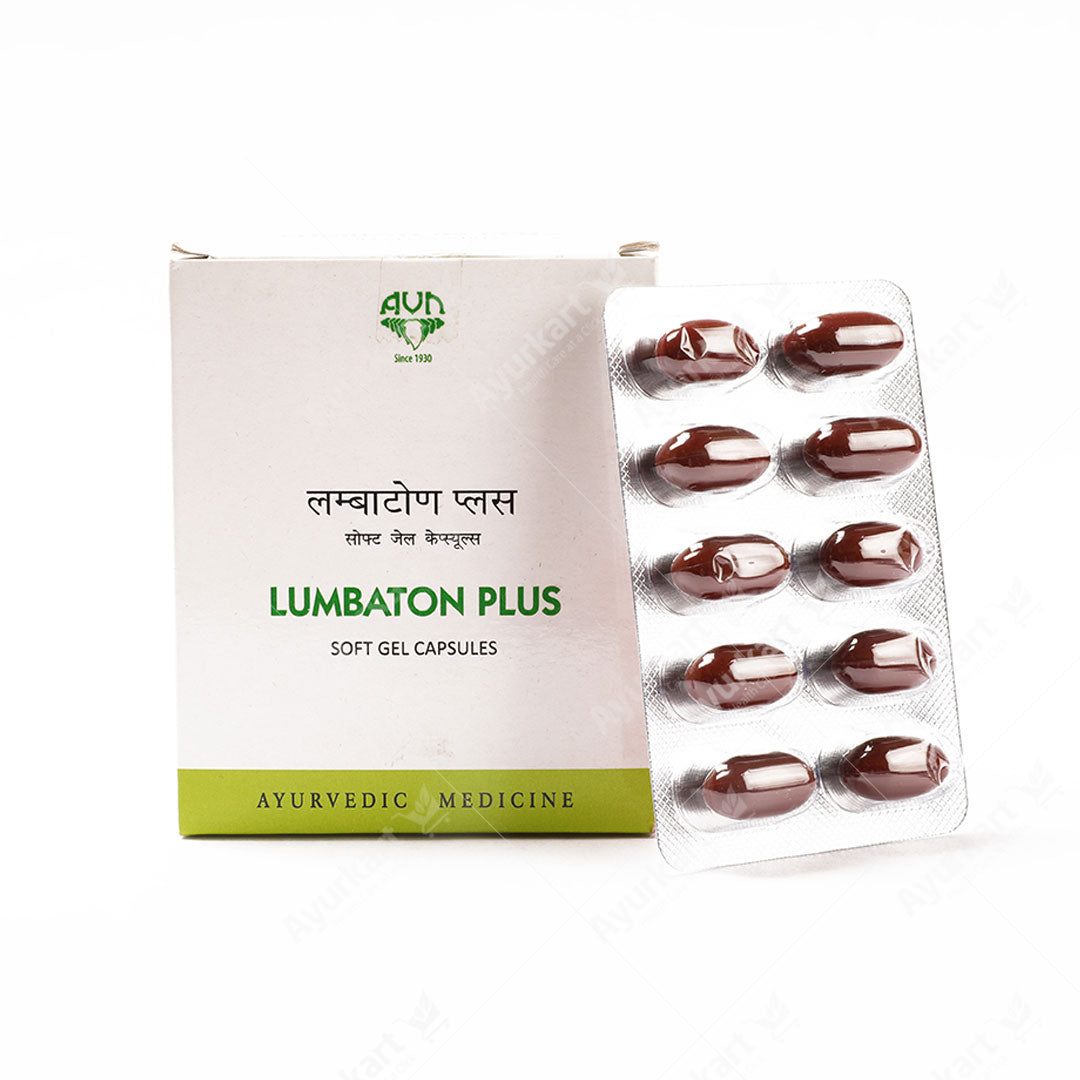 Lumbaton Plus Soft Gel Capsules 6 X 10 CAP