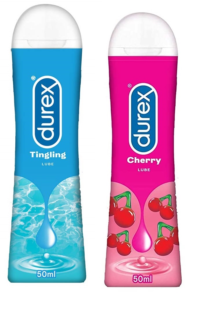 DUREX Cheeky Cherry and Tingling Lubricant 100 ml (Combo) 